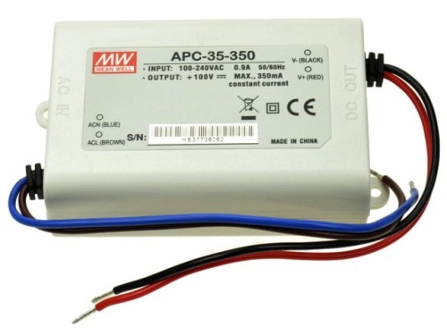 Zasilacz 28-100V 350mA 35W MEAN WELL APC-35-350