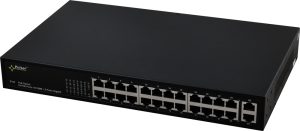 Switch PoE 24-portowy S124 do 24 kamer IP