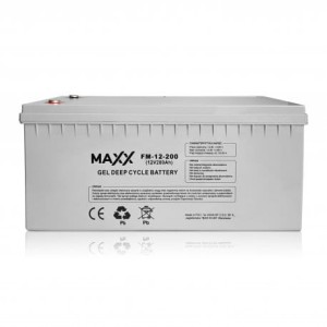 Akumulator żelowy MAXX 12V 200Ah 12-FM-200 