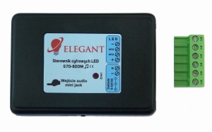 Sterownik LED muzyczny  S70-800M (mini jack)