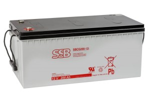 SSB Battery SBCG 200-12i 12V 200Ah