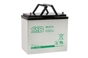 Akumulator SSB SBL 55-12i 55Ah 12V 	