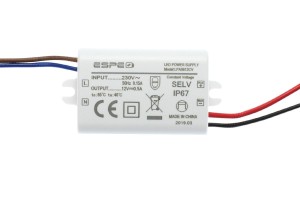 Zasilacz LED 12V 0,5A 6W ESPE LPA0612CV