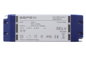 Zasilacz LED 24V 2,5A 60W ESPE LN6024CV