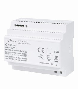 Zasilacz na szynę DIN 24V 6,25A 150W YINGJIAO YSD150S-24006250