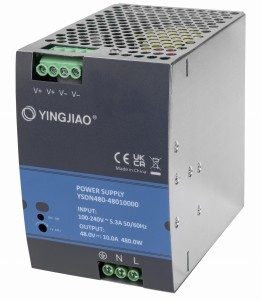 Zasilacz na szynę DIN 48V 10A 480W YINGJIAO YSDN480-48010000