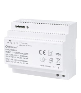 Zasilacz na szynę DIN 12V 11,3A 135W YINGJIAO YSD150S-12011300