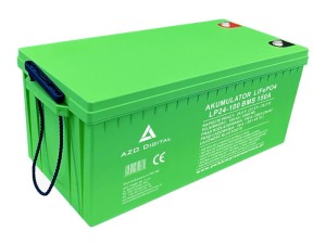 Akumulator LiFePO4 LP24-100 100Ah 24V 150A BMS / Bluetooth / Mata grzewcza