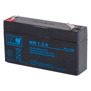 Akumulator MW Power MW 1,3-6 6V 1,3Ah