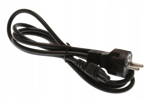 Kabel zasilający 1,5m EU C5 koniczynka 3-PIN