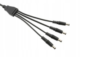 Rozdzielacz zasilania splitter ESPE KS216-104 1x4 DC 2,1x5,5 mm wtyk prosty