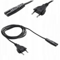 Kabel zasilający 3m EU C7 ósemka 2-PIN RTV AGD TV