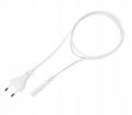 Kabel zasilający 1,8m EU C7 ósemka 2-PIN RTV AGD TV biały