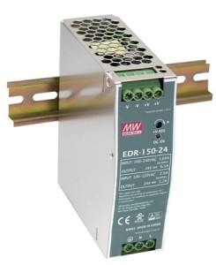 Zasilacz 24V 6,5A 150W DIN Mean Well EDR-150-24