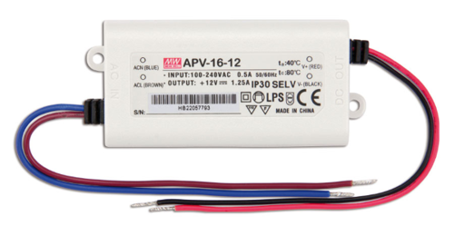 Zasilacz LED 24V/0,6A 16W Mean Well APV-16-24