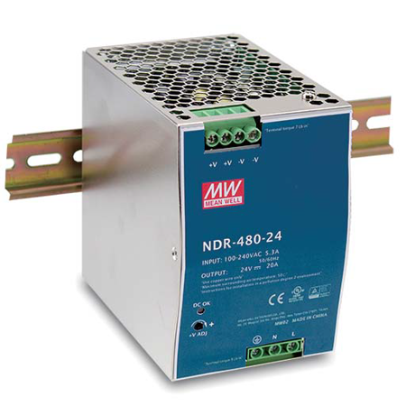 Zasilacz 48V/10A 480W Mean Well NDR-480-48