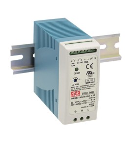 Zasilacz 27,6V 1,4A/0,75A 59,34W DIN Mean Well DRC-60B