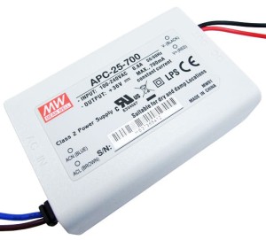 Zasilacz 11-36V 700mA 25,2W Mean Well APC-25-700
