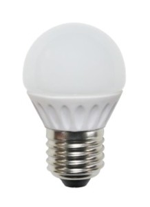 Activejet żarówka LED SMD AJE-DS2027G (kula 450lm 5W E27 biały ciepły)