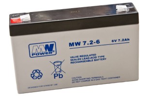 Akumulator MW Power MW 7,2-6 6V 7,2Ah