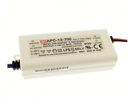Zasilacz 9-18V 700mA 12,6W MEAN WELL APC-12-700