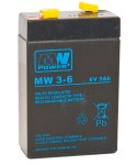 Akumulator MW Power MW 3-6 6V 3Ah