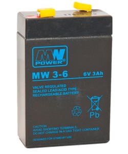 Akumulator MW Power MW 3-6 6V 3Ah