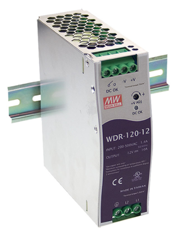 ZASILACZ 12V 10A 120W MEAN WELL WDR-120-12