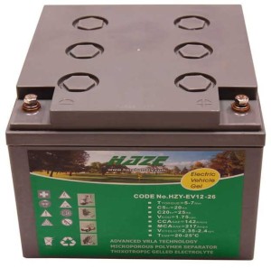 Akumulator żelowy HZY EV 12-26 12V 26Ah