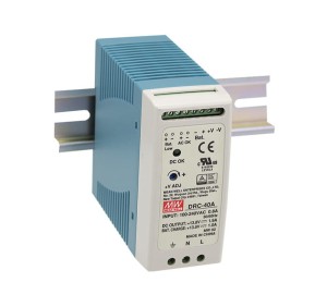 Zasilacz 13,8V 1,9A 1A 40W DIN Mean Well DRC-40A