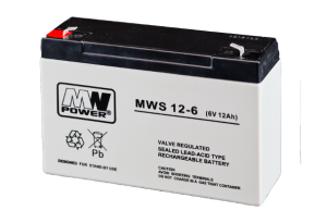 Akumulator MW Power MWS 12-6 6V 12Ah