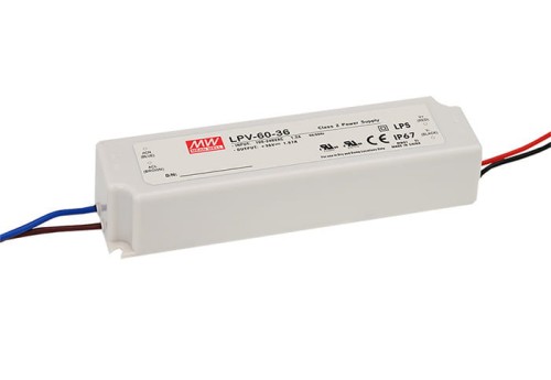Zasilacz LED 24V/2,5A 60W Mean Well LPV-60-24