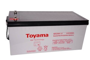 Akumulator żelowy Toyama 12V 200Ah NPG200-12 M8