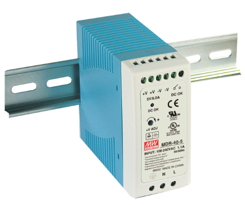ZASILACZ 12V 3,33A 40W MEAN WELL MDR-40-12