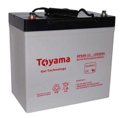 AKUMULATOR ŻELOWY TOYAMA NPG60-12 12V 60AH M6